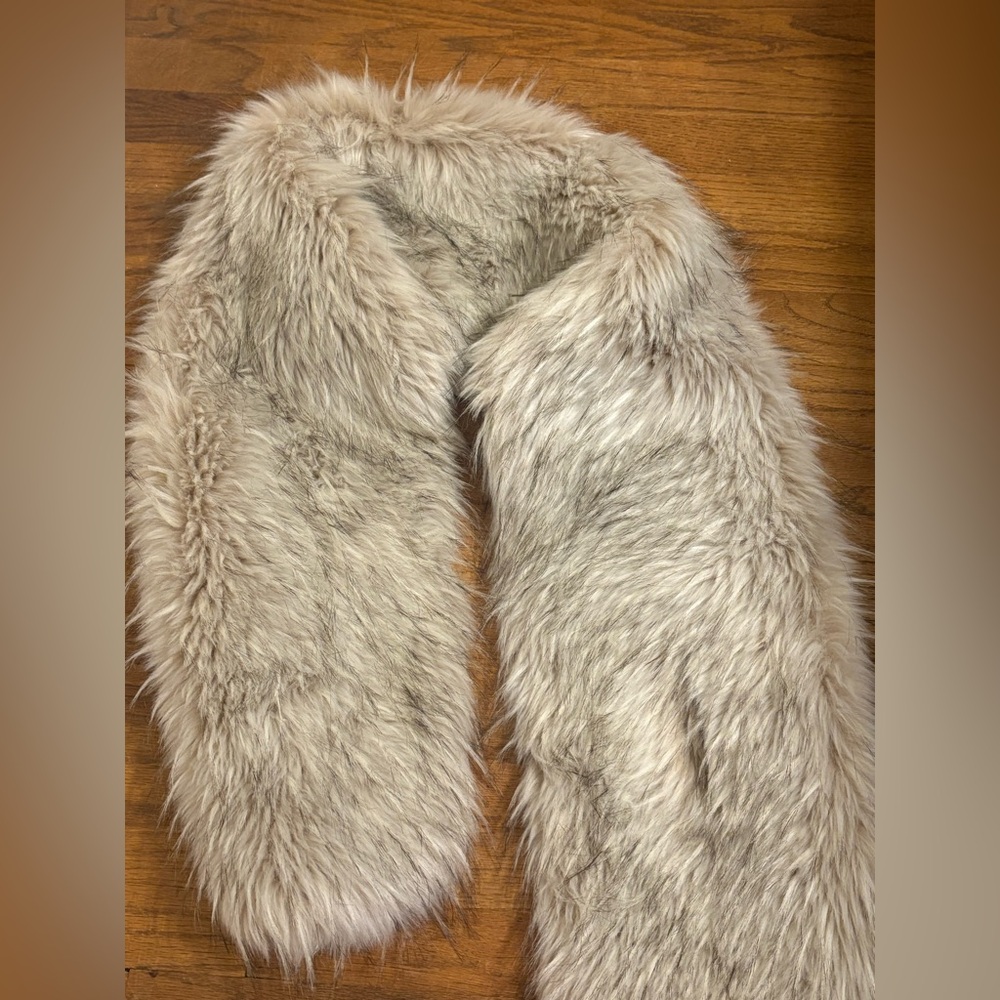 Faux Fur Shawl